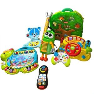 Vtech & Fisherprice LOT of 7 Toys Baby Toddler Developmental Early Childhood
